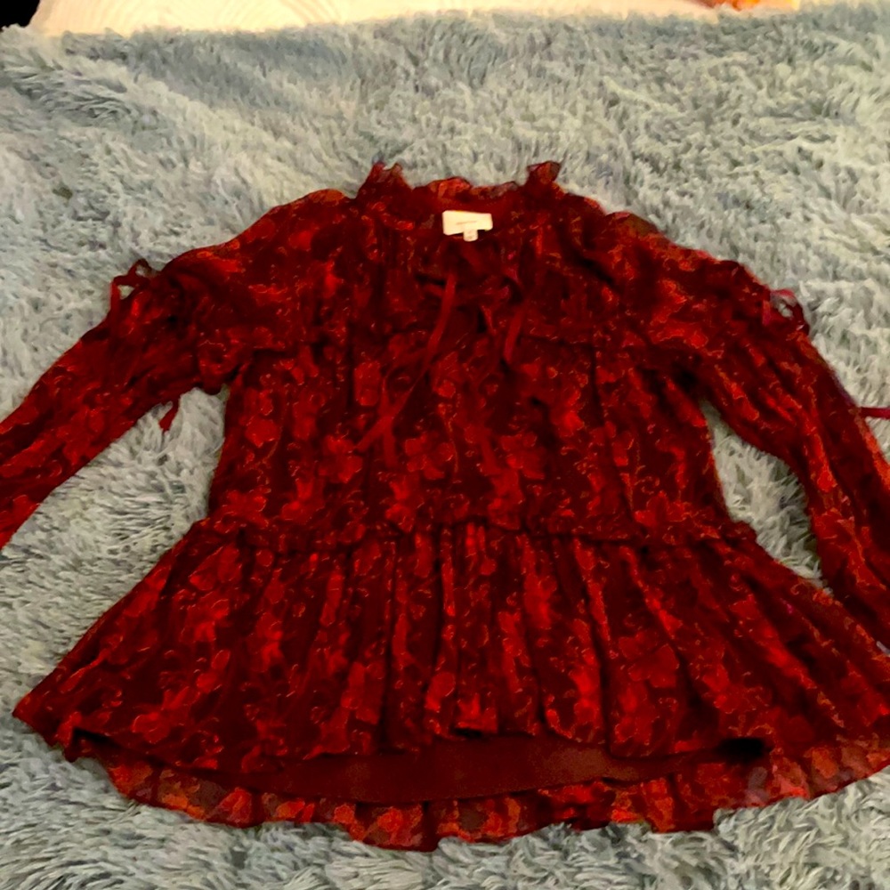Cinq a sept flowing top, size XS